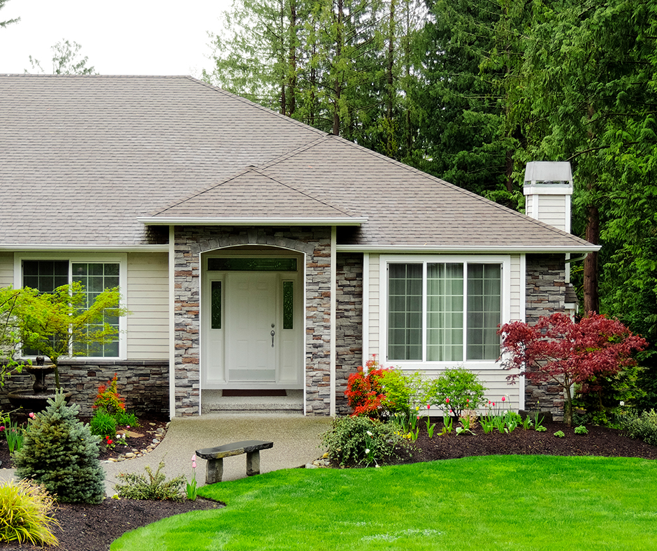 Front of residential home