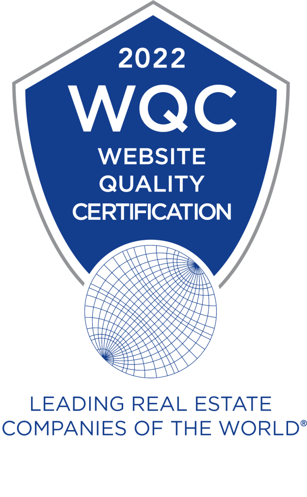 Mel Foster Co. recognized for excellence for Leading Real Estate Companies of the World Website Quality Certification 2022 Logo