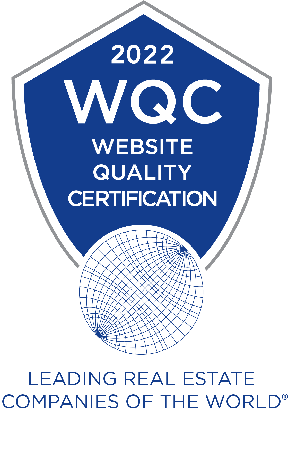 Mel Foster Co. recognized for excellence for Leading Real Estate Companies of the World Website Quality Certification 2022 Logo